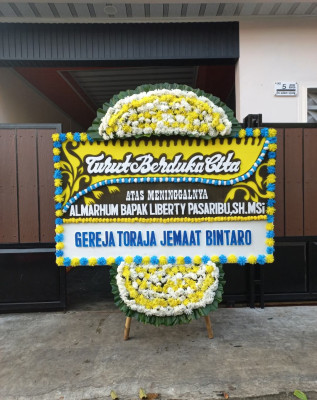 Papan Bunga Duka di Cibatu