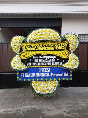 Papan Bunga Duka di Cibatu